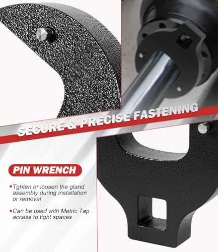 Image of HS5157 /HS5167 Seal Kit with Pin Wrench for Seastar Hydraulic Steering Cylinder, Compatible with HC5340, HC5341, HC5348, HC5358, HC5445, HC6750, HC6755