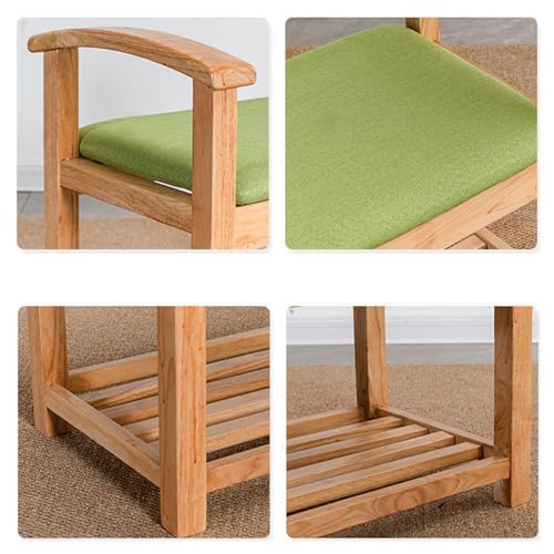 Banc d'entrée en bois massif pour ranger vos chaussures et libérer de l'espace