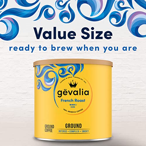 Gevalia French Roast Ground Coffee (27.6 Oz Canister) #TOP1