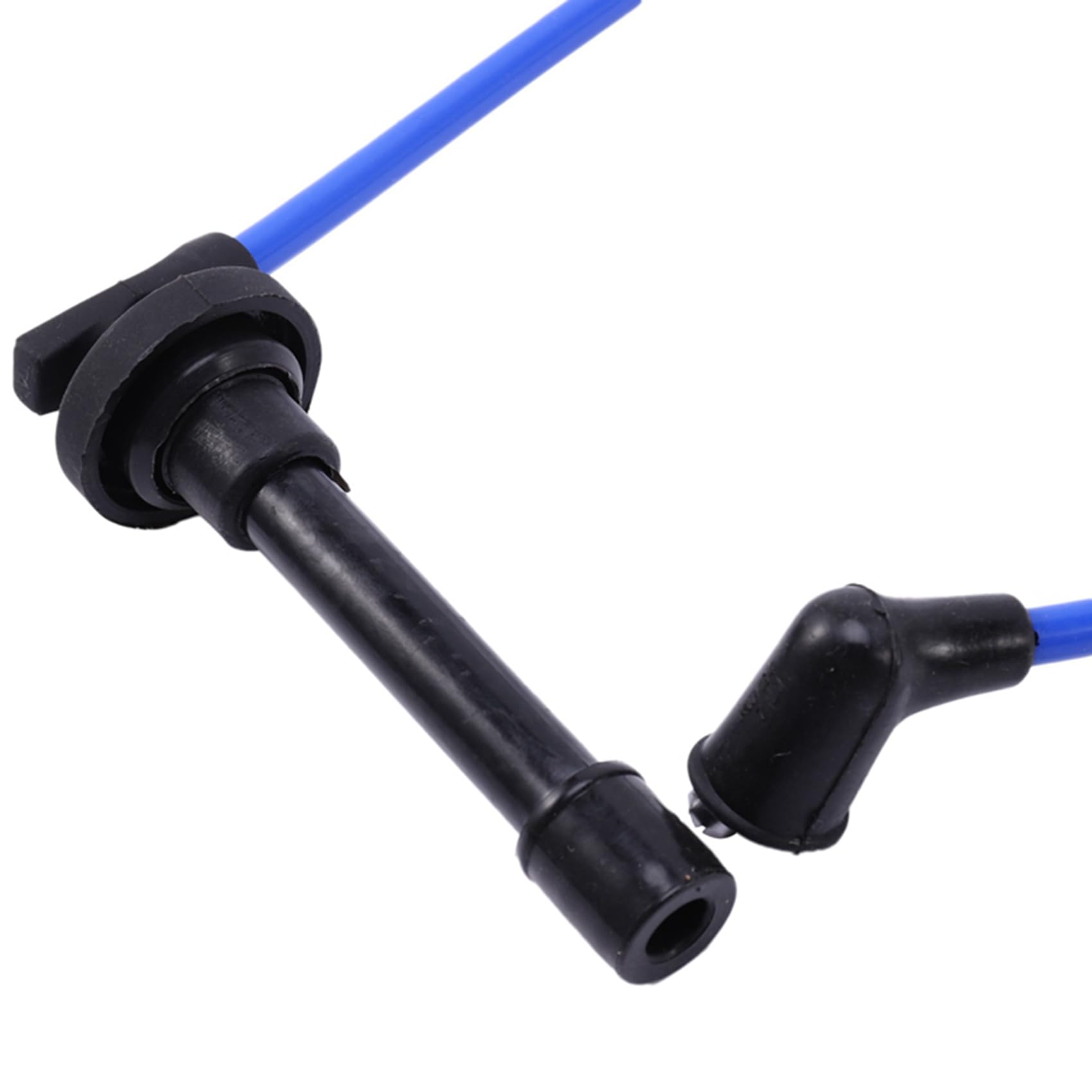 4X 32700-PTO-000 Set Cavi Candela, Accensione Ad Alte Prestazioni per del sol 1992-2002 Blu