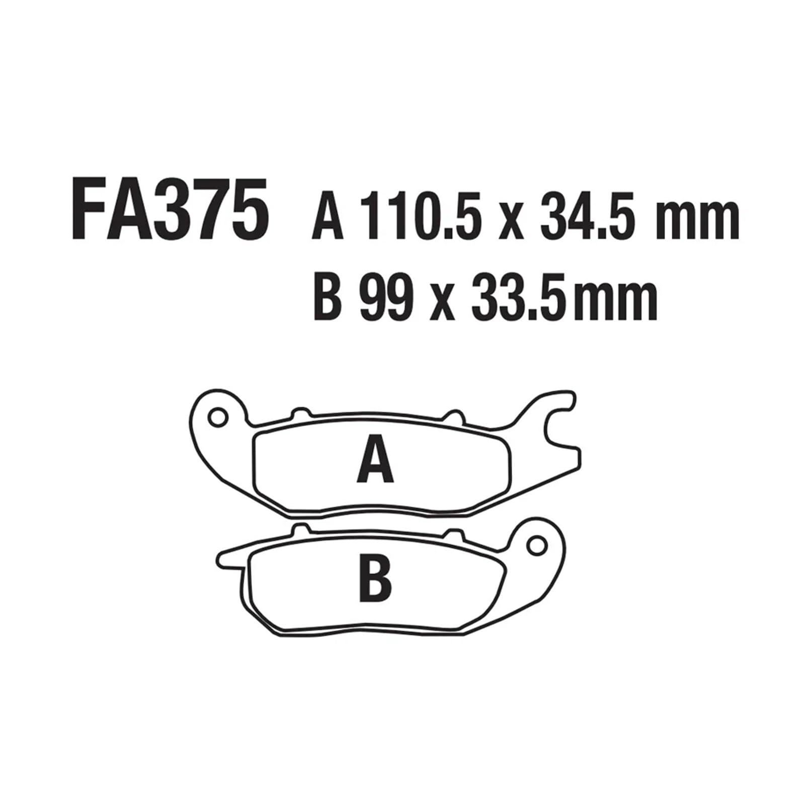 Pasuje do H0NDA CBF CBR Monkey MSX 125 150 motocyklowe przednie klocki hamulcowe tylne miedziane podłoże spiekanie metalu FA375