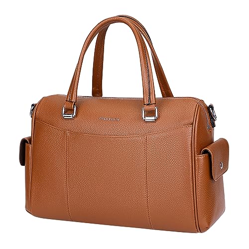  Genuine Leather Top-Handle Shoulder Handbag for Women
| Over Earth Women's Genuine Leather Satchel
| Women's Top-Handle