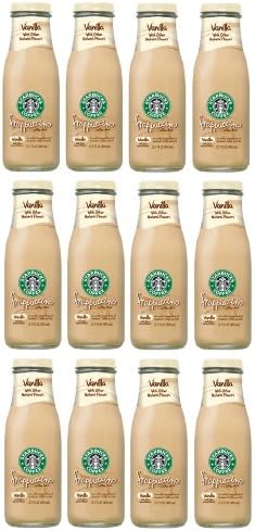 SCS Starbucks Frappuccino Coffee Drink - Vanilla - 9.5 Oz. - 12 Pk.