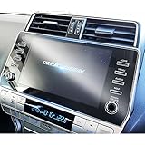ruiya PET製フィルム 新型 トヨタ プラド 150系後期 専用 ナビ 保護フィルム 9インチ メーカーオプションナビ ディスプレイ フィルム プラド150後期 9インチナビフィルム 汚れ防止 4H 貼付簡単 2枚入り カスタム パーツ