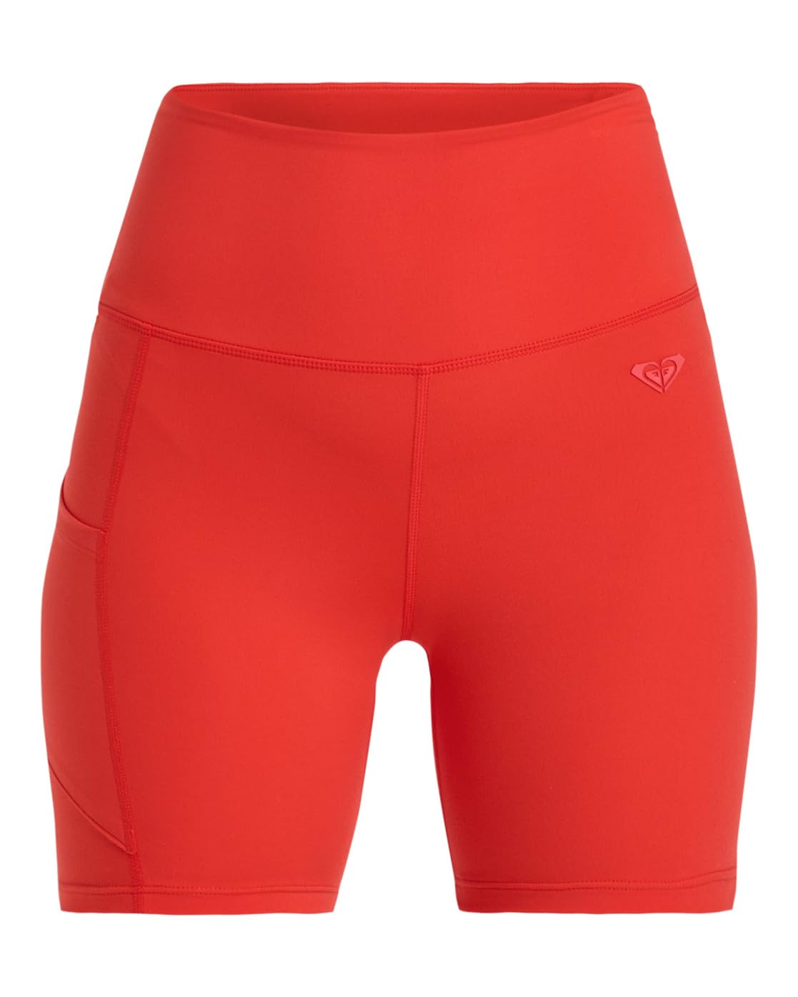 Roxy Technical Shorts Heart INTO IT Biker Young Womens Red M
