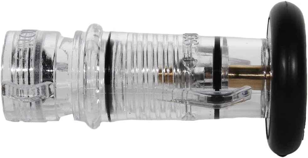 Garden Hose Nozzle with Shatterproof Rubber Bumper & UV Resistant