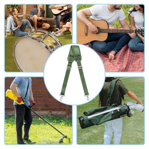 Image of Shoulder Strap for Bag Universal Replacement 58 inch /67 inch Fixed Padded Adjustable Buckle Heavy Duty Shoulder Strap