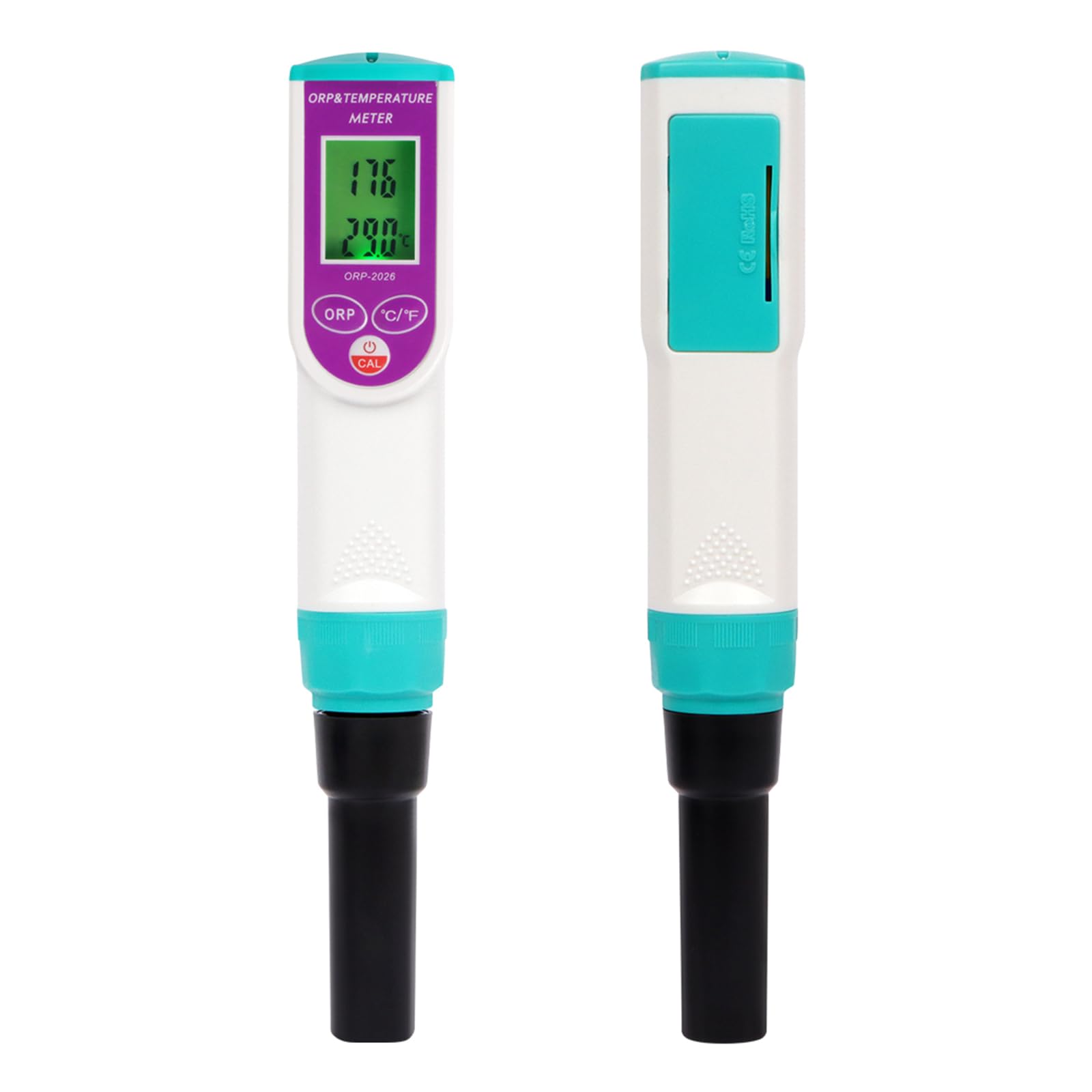 Medidor de temperatura del suelo para plantas, probador 2 en 1 con sensores digitales impermeables y pantalla LCD para termómetro de temperatura
