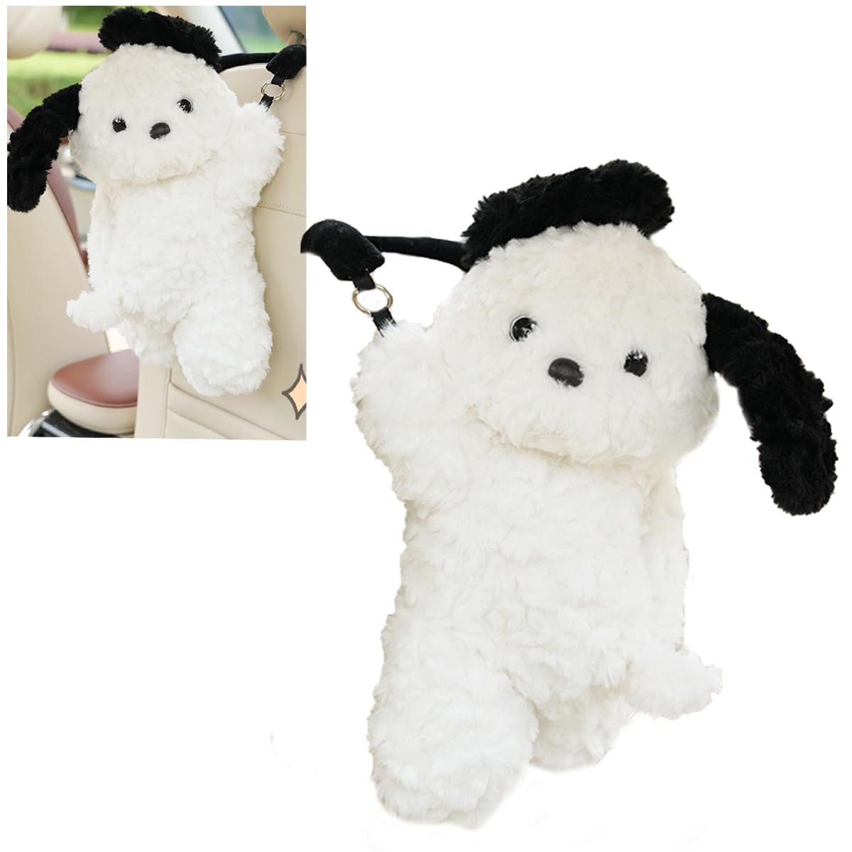 Amazon.co.jp: ポチャッコ 車 ティッシュケース 吊り下げ ぬいぐるみ