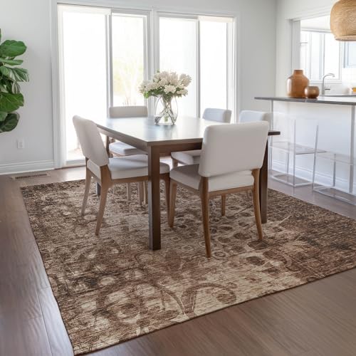 Tapete Addison Rugs Chantille Chocolate 90 x 60 in miniatura 6