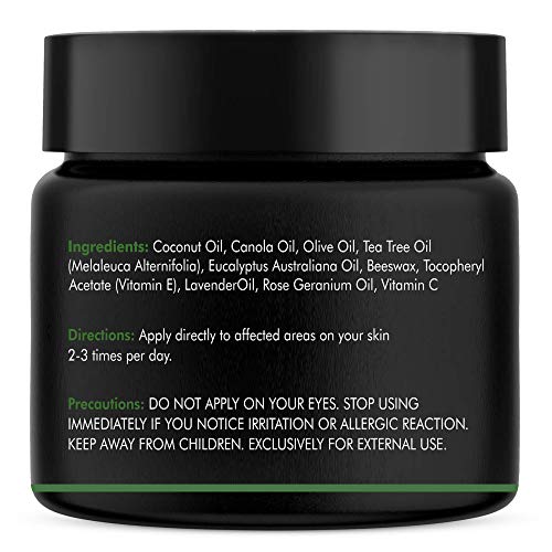 Antifungal Balm - Made in USA - Helps Treat Eczema, Ringworm, Jock Itch, Athletes Foot and Nail Fungal Infections - Best Ointment to Soothes Itchy, Scaly or Cracked Skin