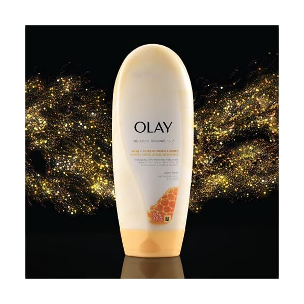 Body-Wash-by-Olay-Moisture-Ribbons-Plus-Shea-Manuka-Honey-Body-Wash-18-fl-oz-Pack-of-4 Olay Body Wash, Moisture Ribbons Plus Shea + Manuka Honey Body Wash, 18 fl oz (Pack of 4)