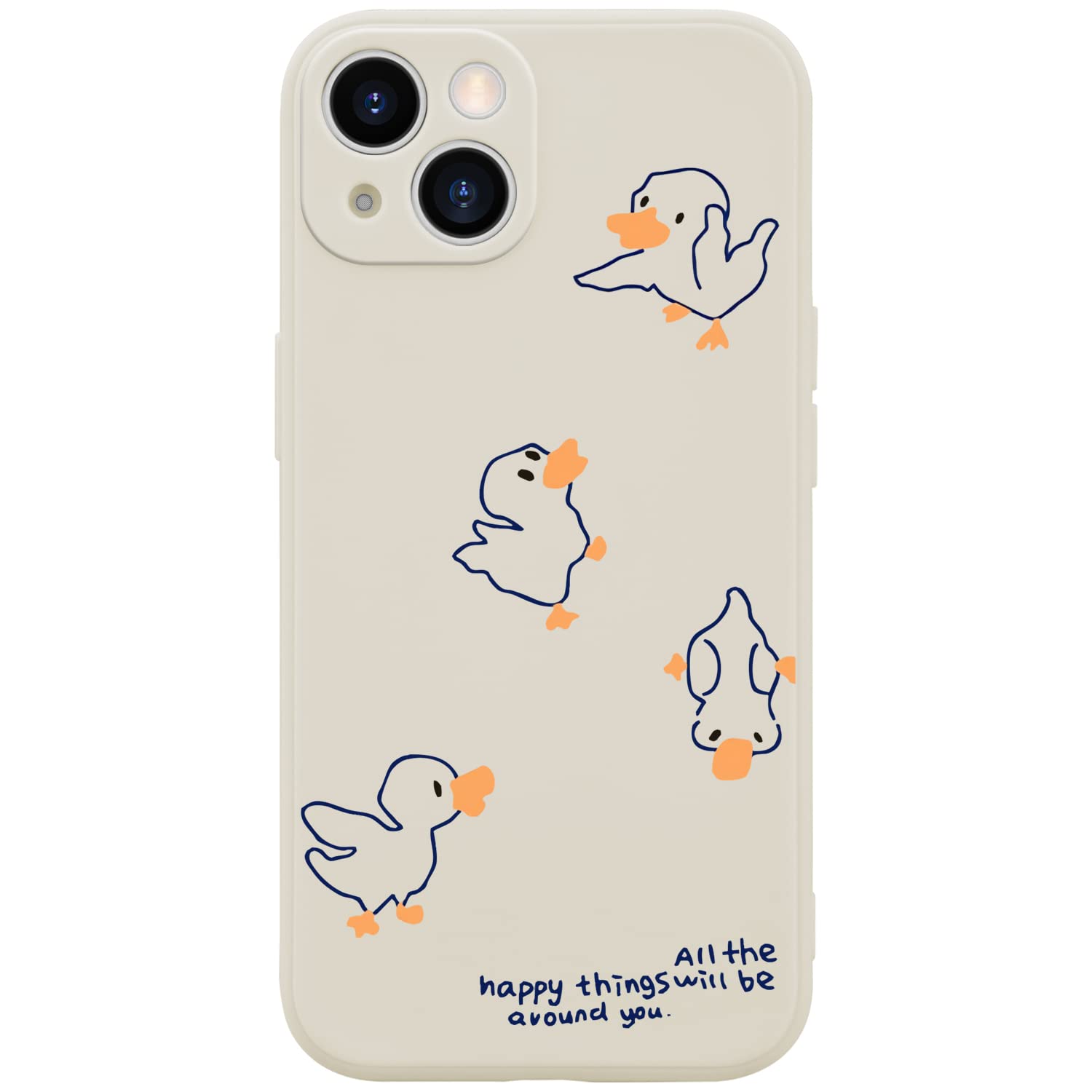 Amazon.com: Wihytec Lovely Duck Phone Case for iPhone 14