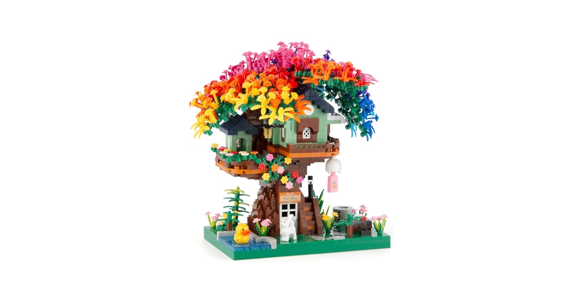 Amazon.com: Vziimo Cherry Blossom Bonsai Tree Building Set