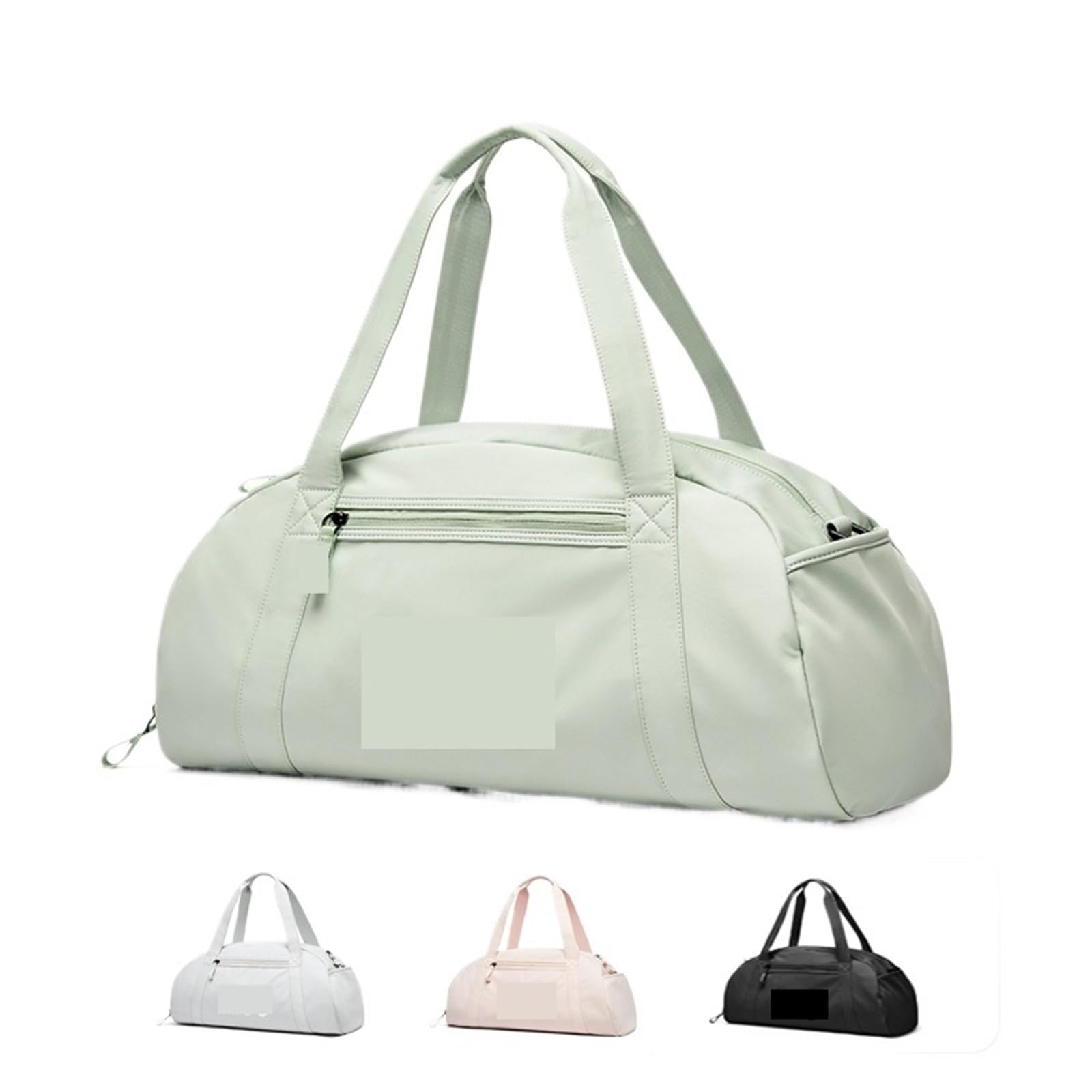 borsone palestra uomo Borsa da palestra sportiva for donna e uomo | Scomparto for scarpe da viaggio for bagagli Oxford Duffel impermeabile di grande capacità(Light Pink)