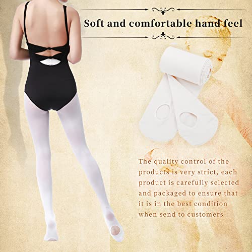 Ballet Dance Tight for Girls,Ultra Soft Student School Footed Tight(Toddler/Girls/Women)2
