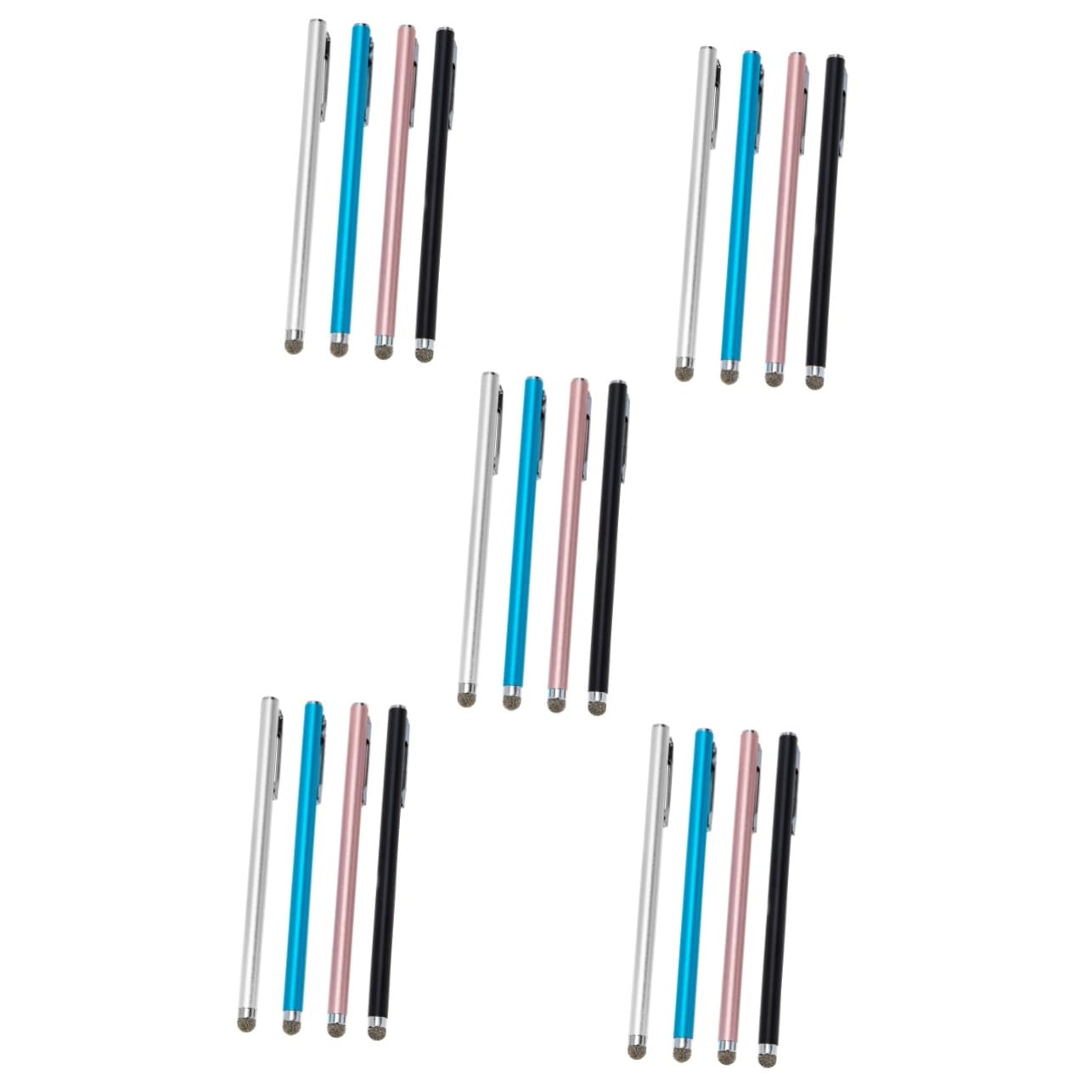ABOOFAN 20piezas Bolígrafo Capacitivo para Pantallas Táctiles Lápiz Táctil De Alta Sensibilidad Compatible Teléfonos y Tablets para Escritura y Dibujo