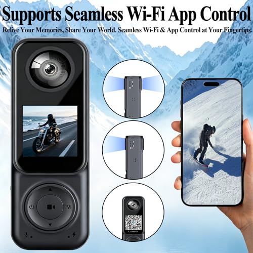 JYSECURE Body camera,Sport Action Video Camera 4K miniatura 4