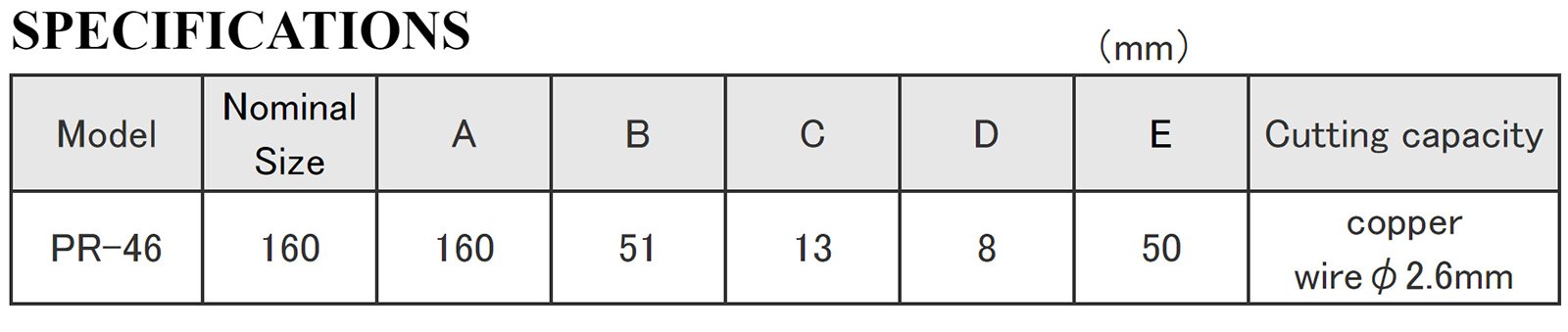 Engineer PR-46 Long Pliers 6.3 inches (160 mm), Green