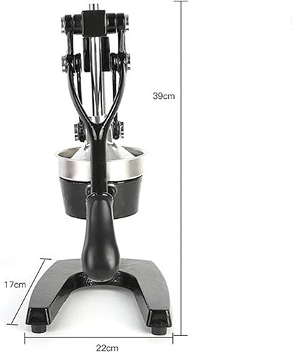 Miniatura 7 de Exprimidor de cítricos de hierro fundido, máquina de exprimidor de prensa manual, Juicer multifuncional de acero inoxidable Juicer comercial de