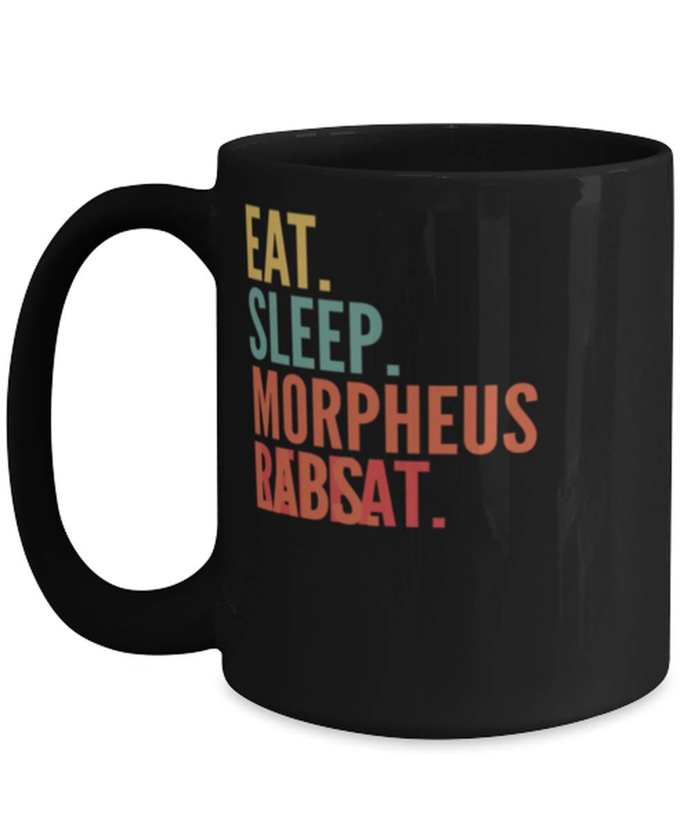 Hogue WS LLCMorpheus Labs Crypto, Eat Sleep Morpheus Labs Repeat Mug 15oz, black