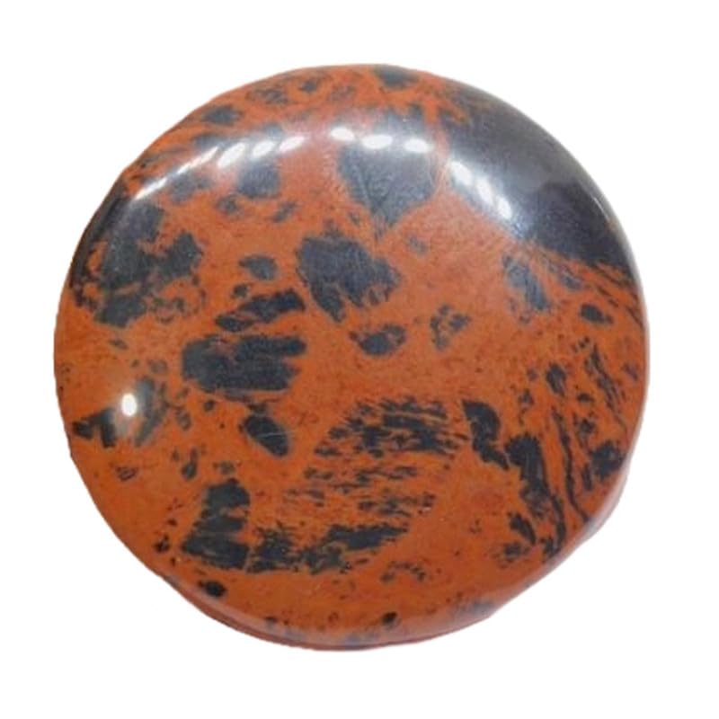 Jaspe rouge naturel Breccié cabochon rond 43mm pour la création de bijoux DIY