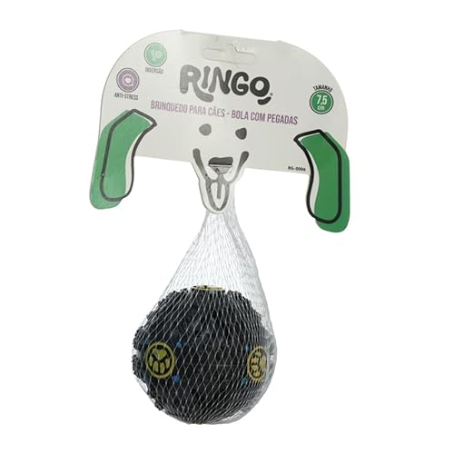 Ringo - Brinquedo para cães bola pegada 7,5cm