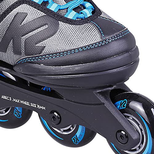 Foto von K2 Skates Jungen Inline Skates CADENCE B LTD, black - grey - ice blue, 30G0828.1.1.L