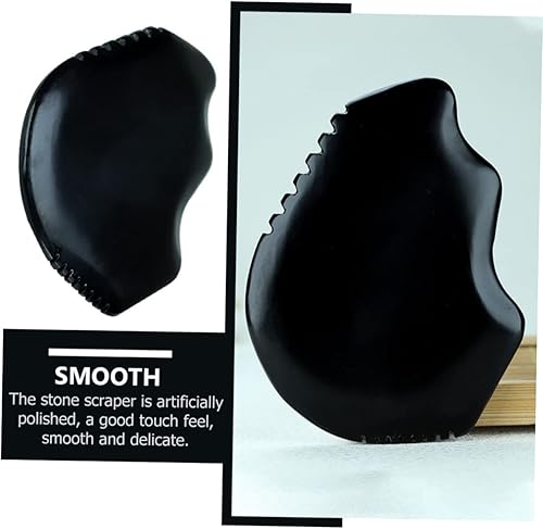 Miniatura 5 de Tabla de raspado Bianstone, herramienta de masaje, tabletas de raspado, herramienta de raspado de guasha, raspador de jade, masaje facial,
