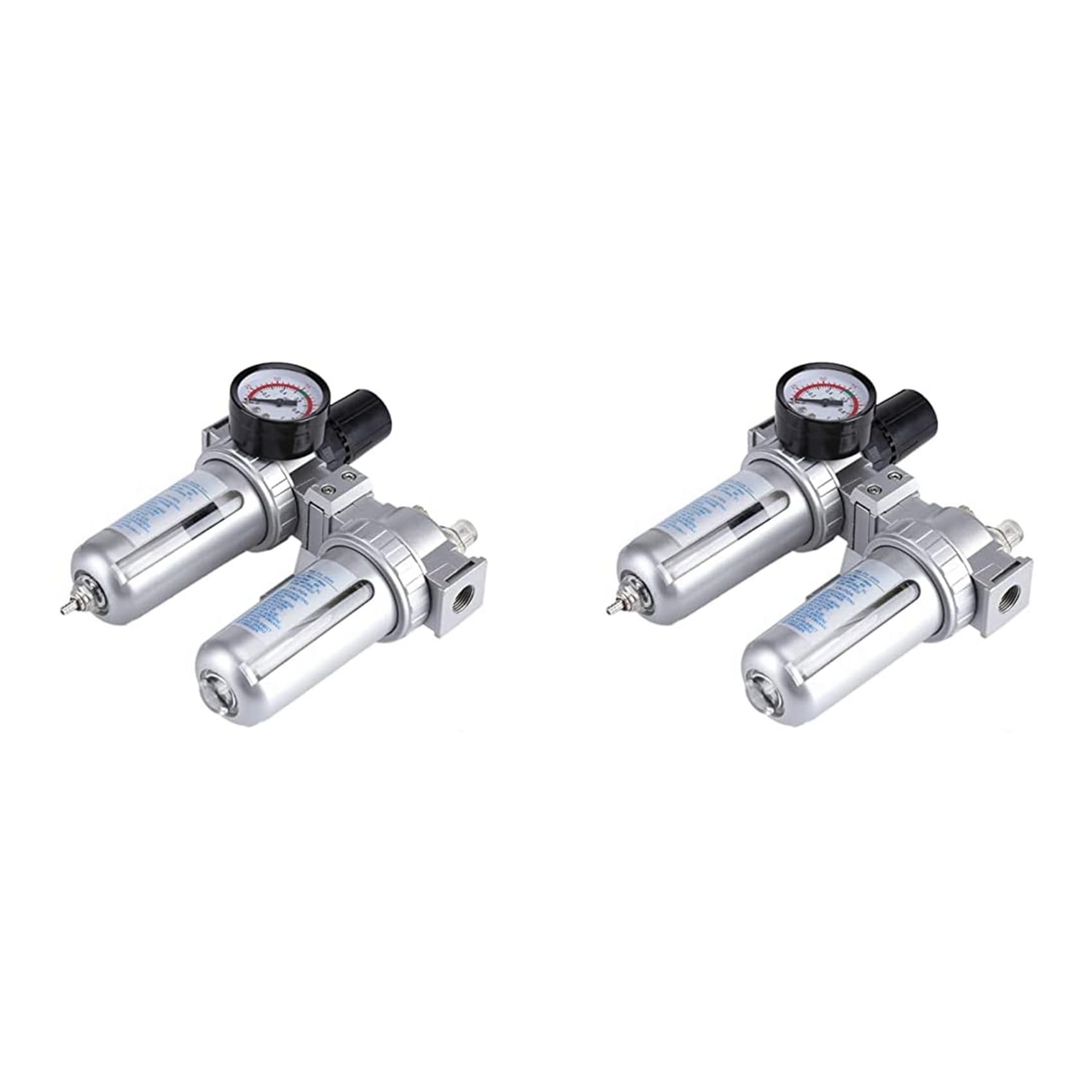Jnchdghwa As Shown 2X Air Pressure Regulator, Air Compressor Filter Regulator, Sfc300 3/8 Moisture Trap Cleaning Separator