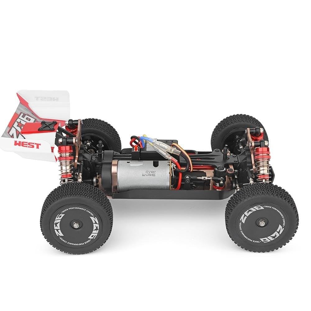 Goolsky XKS 144001 Ferngesteuertes Auto, 60 km/h, hohe Geschwindigkeit, 1/14, 2,4 GHz, Buggy, 4 WD RC Rennwagen, Geländewagen, RTR (grün)