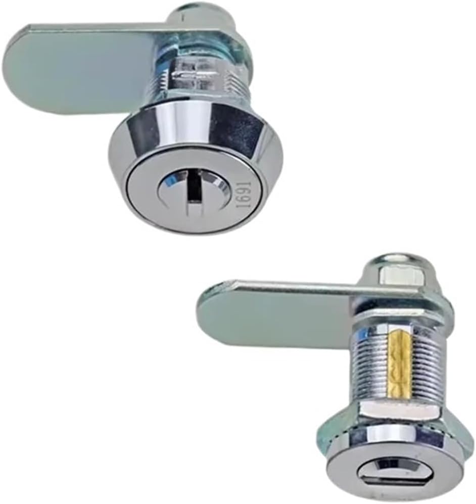 Zinc Alloy 180 Degree Rotating Cylindrical Triangle Lock 1Pcs(H17.5)