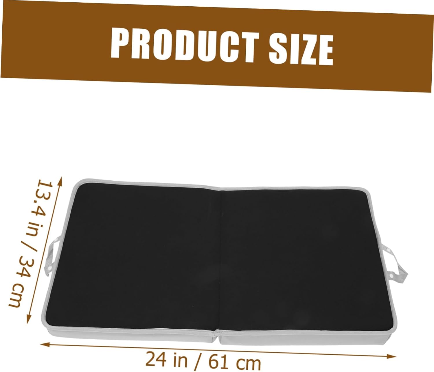 Multi-functional Yoga Kneeling Pad Comfortable Elbow Cushion for Exercise Home Gym and Outdoor Use Grey Design for Knee Support and