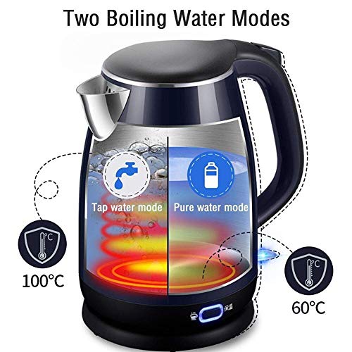 Hervidor eléctrico de agua inoxidable 1.8L 1800W miniatura 4