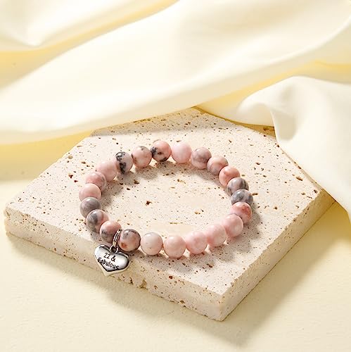 Image of MIXJOY Happy Birthday Gifts for Women, Birthday Braided Beads Bracelet Gifts for Turning Age Daughter Granddaughter Niece