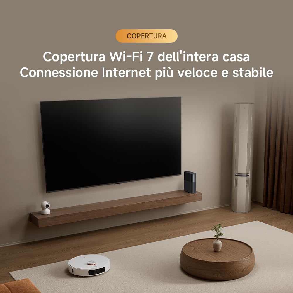 Router WiFi7 BE3600 - Porta 2.5G, Mesh WiFi, BLE, Connessione Multi-Dispositivo con Bassa Latenza