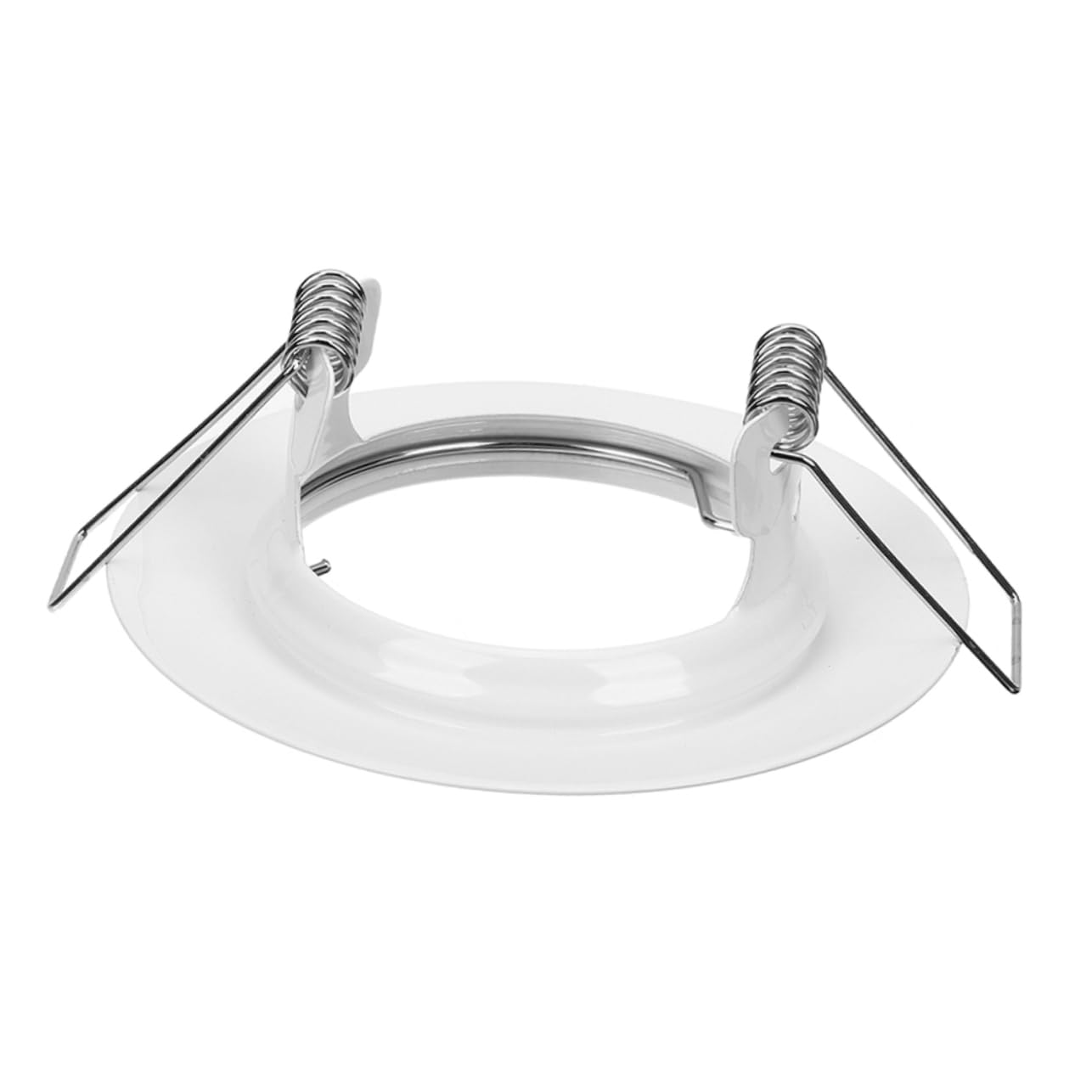 IWOWHERO Recessed Light Fixture Cover Ceiling Light Covers Ring Trim Mm Cutout White for Multiple Bulbs