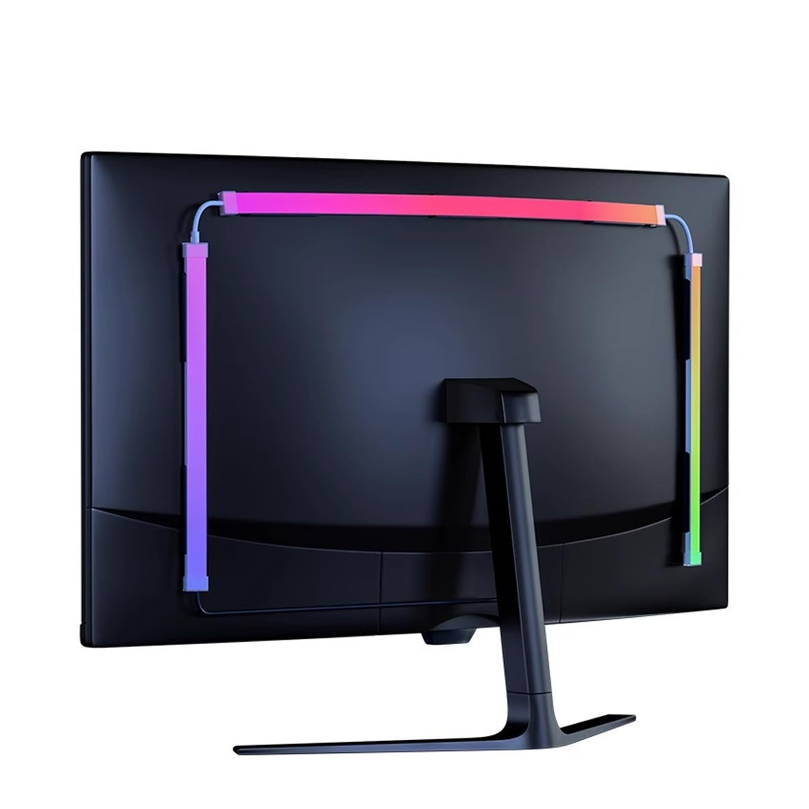 Striscia LED neon 5050, striscia LED RGB fai da te, striscia luminosa al neon, retroilluminazione PC, sincronizzazione con colore dello schermo, illuminazione LED USB (per monitor Pc da 34
