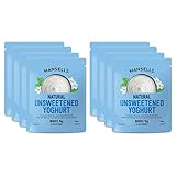 Hansells Natur-Joghurt ungesüßt, 8 Beutel – Perfekte Starterkultur für hausgemachten, gesunden Joghurt