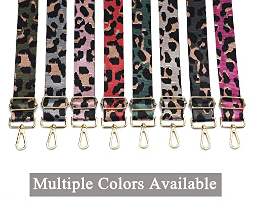 Image of Purse Strap Gold Hardware Replacement Crossbody Bag Strap, Wide Adjustable Shoulder Strap