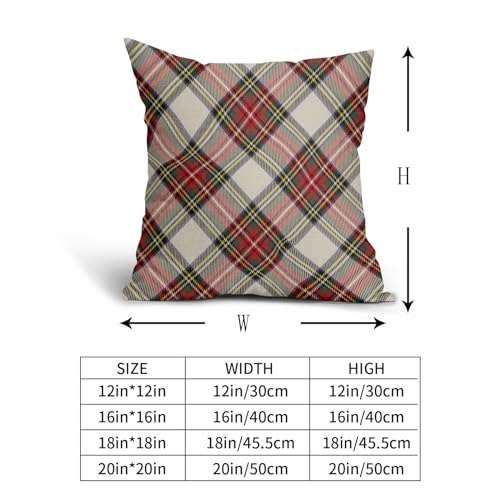 Christmas-Plaid-Pillow-Covers-18×18-Set-of-2-Rustic-Red-Green-Blue-Xmas-Decoration-Buffalo-Checked-Print-Decorative-Outdoor-Pillowcases-Farmhouse-Holiday-Throw-Cushion-Case-Decor-for-Couch-Sofa-Bed Christmas Plaid Pillow Covers 18×18 Set of 2 Rustic Red Green Blue Xmas Decoration Buffalo Checked Print Decorative Outdoor Pillowcases Farmhouse Holiday Throw Cushion Case Decor for Couch Sofa Bed