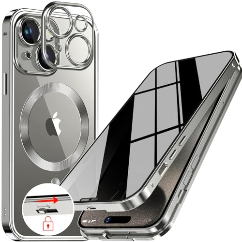 Coque de protection objectif intégrée iPhone 15 Plus magnétique MagSafe