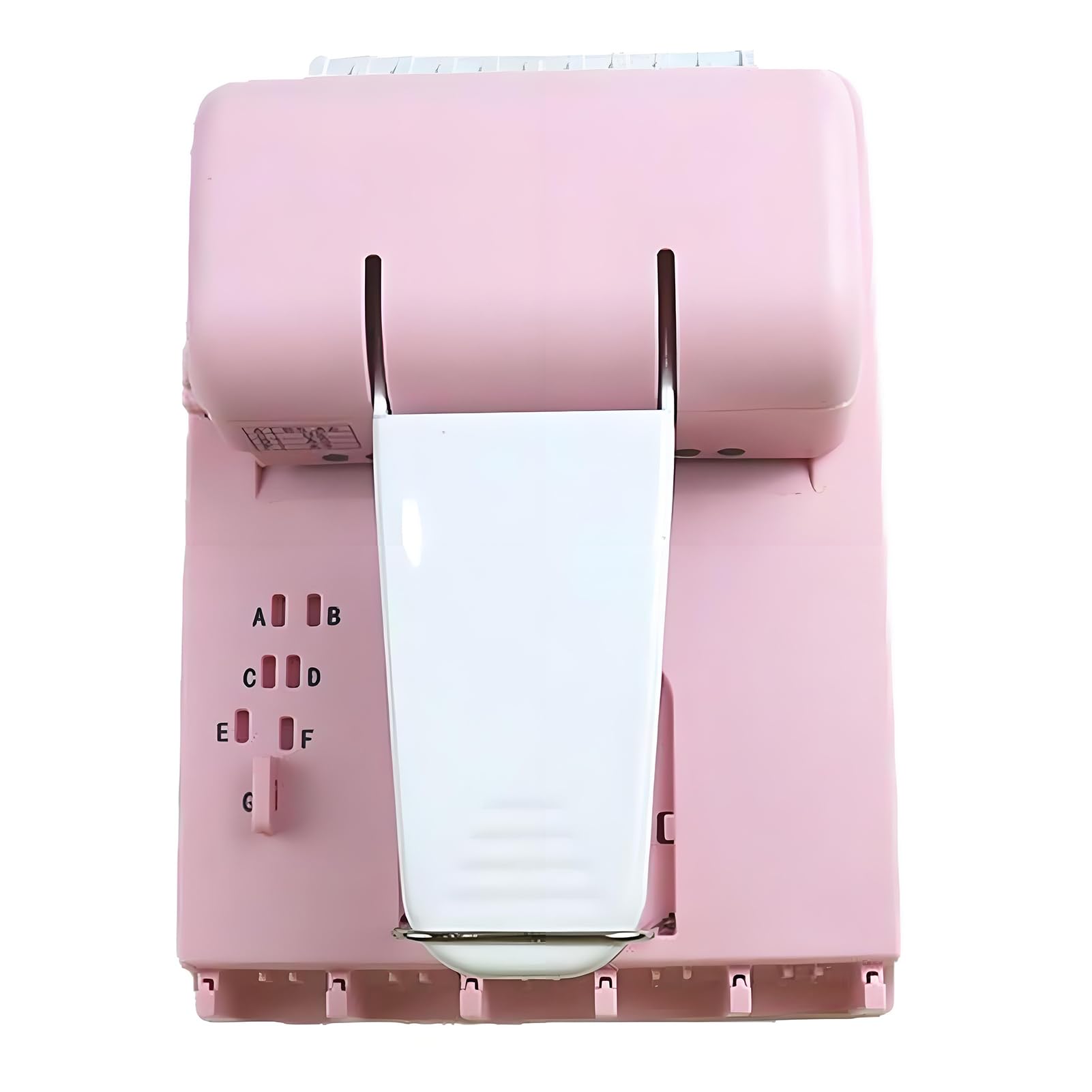 Spiral Binder Machine, Paper Perforator Tool with Ruler and Positioning Pins, Efficient Multi-Hole Punching, Mini Bookbinding Tool for Cardstock, Pearlescent Paper