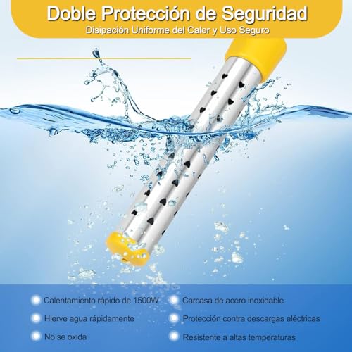 El Mejor Listado de Resistencia para Calentar Agua Soriana los 5 más buscados. 3 Imagen adicional