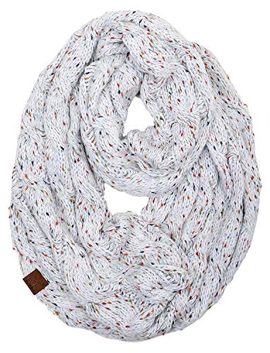 Funky Junque Women's Super Soft Warm Ribbed Cable...