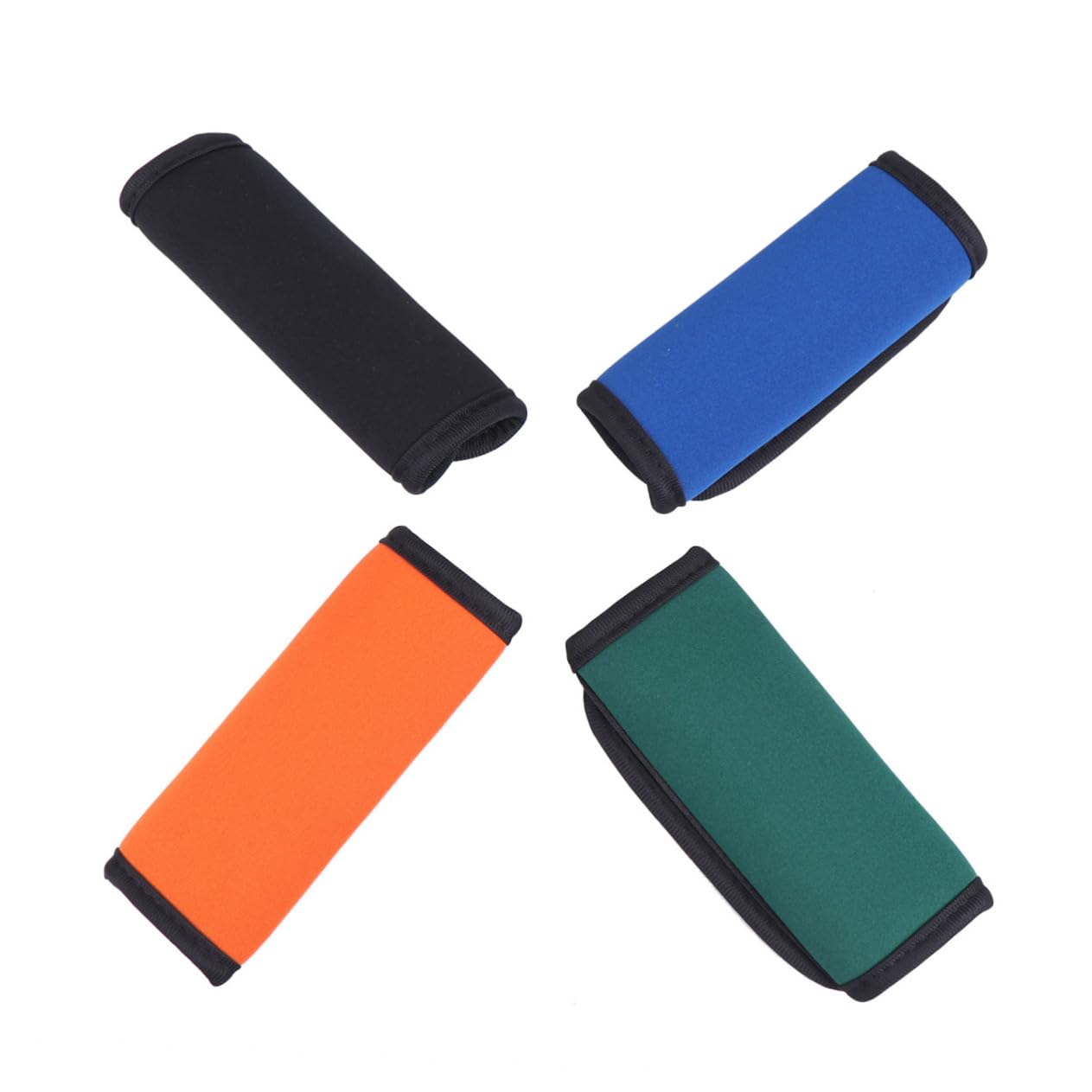 Didiseaon 12piezas Fundas De Neopreno para Asas De Equipaje Cubiertas para Maletas Trolley Accesorios De Viaje Prácticos y Coloridos