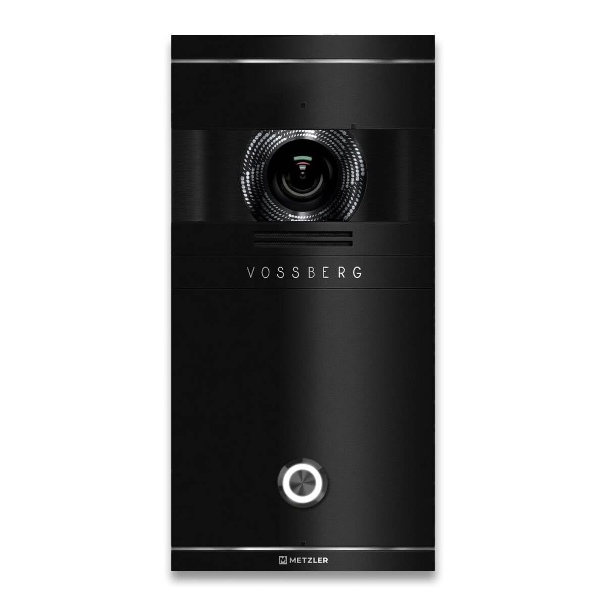 Metzler VDM10 2.0 video portero con abridor de puerta, IP de 2 hilos - intercomunicador de puerta con cámara HD, 1 sistema de intercomunicación familiar en casa familiar, aplicación para teléfono