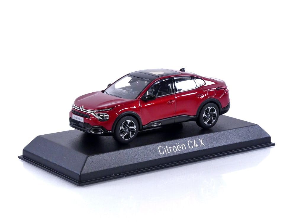 Citroën ê-C4 X SUV-Coupe 2023 Elixir Red Metallic 1:43 Norev 155482