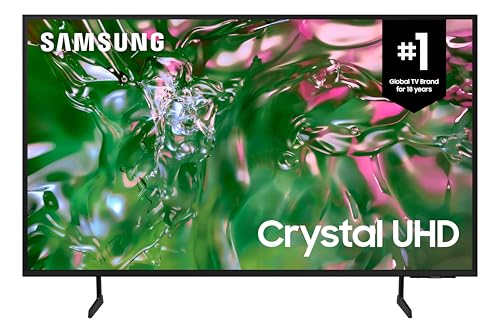Samsung 60-Inch Crystal UHD DU6900 Series Smart TV with 4K, Tizen...