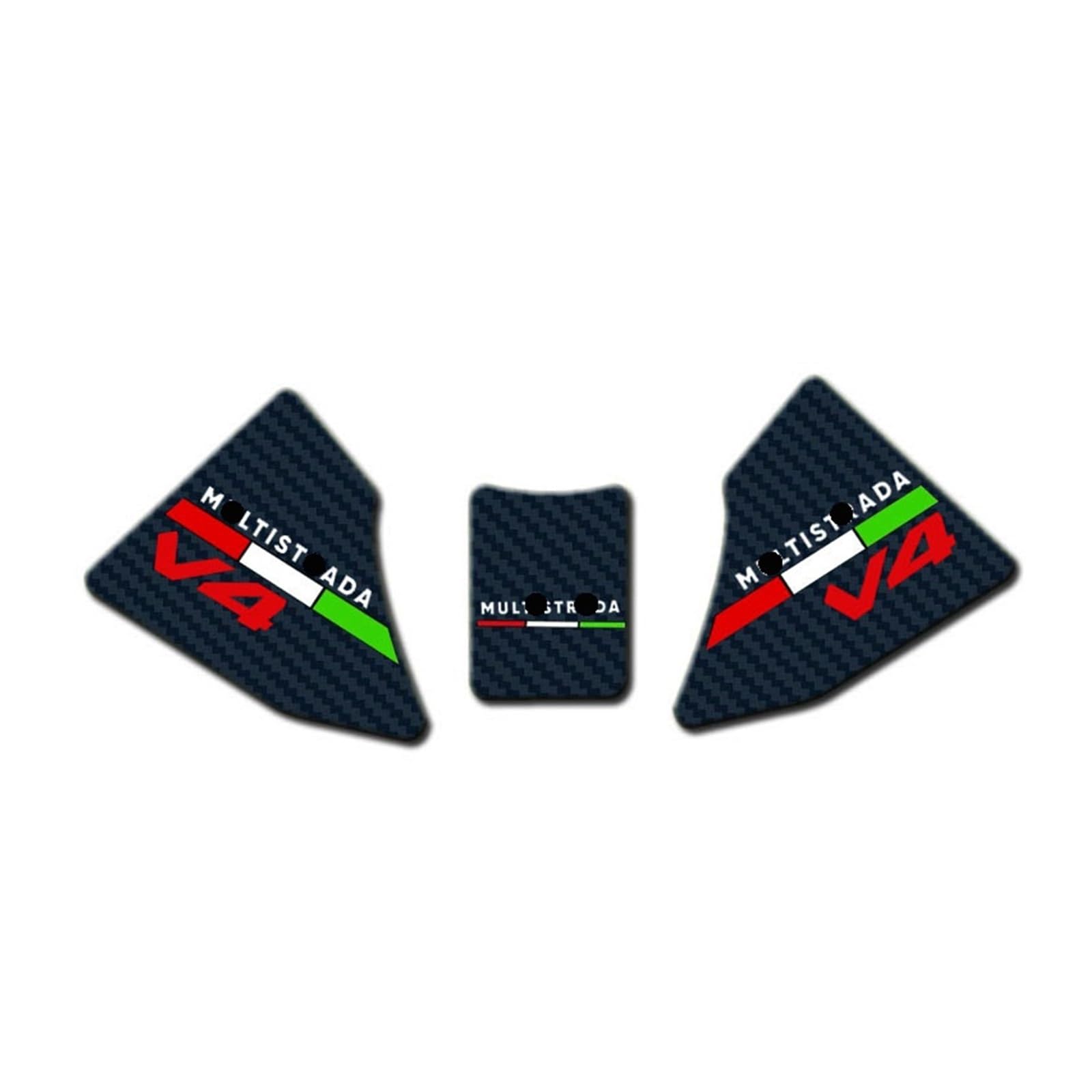 for Duc&ati Multistrada V4 1100 Sport 1100S 2021-2022 Anti-Slip Knee Grip Pads Side Tank Pad Sticker Gas Stickers Decals